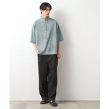 スウェードプリントハーフジッププルオーバー 【オーバーサイズ/洗濯機OK】 | THE SHOP TK | 詳細画像7