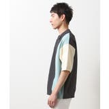 パネルニットポロシャツ | THE SHOP TK | 詳細画像10 