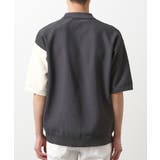 パネルニットポロシャツ | THE SHOP TK | 詳細画像21 