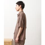 クールファイバーダブルフラップ半袖シャツ 接触冷感 吸水速乾 | THE SHOP TK | 詳細画像5