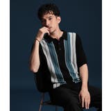 【日本テレビ系 ダメマネ！出演 鈴木仁さん着用】マルチストライプニットポロシャツ | THE SHOP TK | 詳細画像1 