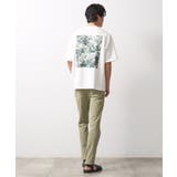 ボタニカルプリントオーバーサイズ半袖Tシャツ | THE SHOP TK | 詳細画像3