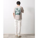 ボタニカルプリントオーバーサイズ半袖Tシャツ | THE SHOP TK | 詳細画像11
