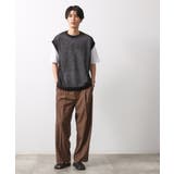 メッシュニットアンサンブルベスト 【半袖Tシャツセットアイテム/洗濯機OK】 | THE SHOP TK | 詳細画像3