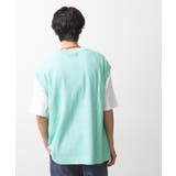 メッシュニットアンサンブルベスト 【半袖Tシャツセットアイテム/洗濯機OK】 | THE SHOP TK | 詳細画像6