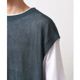 メッシュニットアンサンブルベスト 【半袖Tシャツセットアイテム/洗濯機OK】 | THE SHOP TK | 詳細画像27