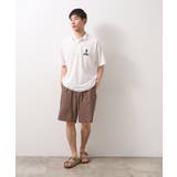 サガラ刺繍半袖ポロシャツ 【洗濯機OK/ユニセックス】 | THE SHOP TK | 詳細画像3 