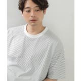 パーフェクテックボーダー半袖Tシャツ 【吸水速乾/洗濯機OK】 | THE SHOP TK | 詳細画像1