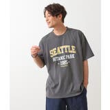 カレッジロゴ半袖Tシャツ /親子リンク/洗濯機OK | THE SHOP TK | 詳細画像1
