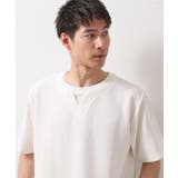ツイルキーネック半袖Tシャツ 【接触冷感/洗濯機OK】 | THE SHOP TK | 詳細画像1 