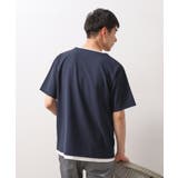 ツイルキーネック半袖Tシャツ 【接触冷感/洗濯機OK】 | THE SHOP TK | 詳細画像6 