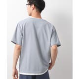 ツイルキーネック半袖Tシャツ 【接触冷感/洗濯機OK】 | THE SHOP TK | 詳細画像9 