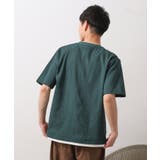 ランダムワッフル半袖Tシャツ 【洗濯機ＯＫ】 | THE SHOP TK | 詳細画像5 