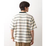変形ボーダー半袖Tシャツ【洗濯機OK】 | THE SHOP TK | 詳細画像10