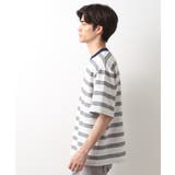 変形ボーダー半袖Tシャツ【洗濯機OK】 | THE SHOP TK | 詳細画像5