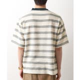 変形ボーダー半袖Tシャツ【洗濯機OK】 | THE SHOP TK | 詳細画像15