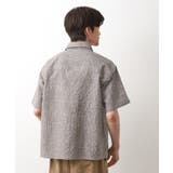 シアサッカーチェックシャツ 【洗濯機OK】 | THE SHOP TK | 詳細画像2