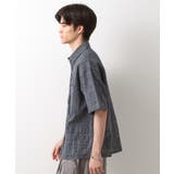 シアサッカーチェックシャツ 【洗濯機OK】 | THE SHOP TK | 詳細画像5