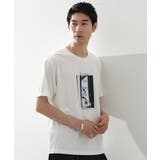 オフホワイト(003) | リサイクルアート半袖Tシャツ【接触冷感/洗濯機OK】 | THE SHOP TK