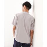 モックネックプレーティング半袖Tシャツ 【接触冷感/洗濯機OK】 | THE SHOP TK | 詳細画像10 