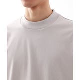 モックネックプレーティング半袖Tシャツ 【接触冷感/洗濯機OK】 | THE SHOP TK | 詳細画像16 