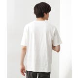 パターンジャカード半袖Tシャツ【洗濯機OK】 | THE SHOP TK | 詳細画像1