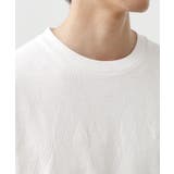 パターンジャカード半袖Tシャツ【洗濯機OK】 | THE SHOP TK | 詳細画像12