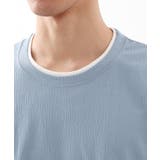 楊柳フェイクレイヤード半袖Tシャツ 【吸水速乾/毛玉になりにくい/洗濯機OK】 | THE SHOP TK | 詳細画像16