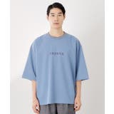 配色刺繍6分袖Tシャツ 【ビッグシルエット／洗濯機OK】 | THE SHOP TK | 詳細画像11 