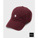 ボルドー(064) | POLO BCS/プレイヤー刺繍キャップ | THE SHOP TK