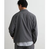 【セットアップ可／洗濯機OK】ウールライクジップブルゾン | THE SHOP TK | 詳細画像8 
