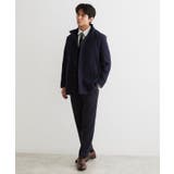 【洗える/ビジネス兼用/2WAY】ウーリック スタンドカラーコート | THE SHOP TK | 詳細画像11