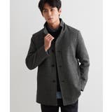 【洗える/ビジネス兼用/2WAY】ウーリック スタンドカラーコート | THE SHOP TK | 詳細画像15