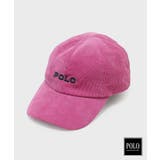 ピンク(073) | POLO BCS / コーデュロイ刺繍キャップ | THE SHOP TK