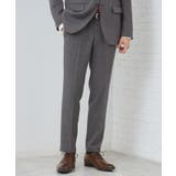 グレー(212) | AVANT WOOLYグレンチェックスラックス | THE SHOP TK