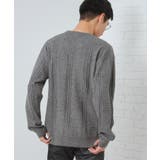 【優しい肌触り】カシミヤタッチ チェックニット 洗濯機OK | THE SHOP TK | 詳細画像6