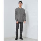 【優しい肌触り】カシミヤタッチ チェックニット 洗濯機OK | THE SHOP TK | 詳細画像7