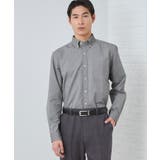 ライトグレー(011) | シャンブレー オックスシャツ 洗濯機OK | THE SHOP TK