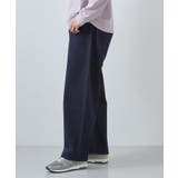 【半歩先のオシャレ】デニムカーブパンツ セットアップ可/洗濯機OK | THE SHOP TK | 詳細画像12 