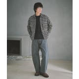 【半歩先のオシャレ】デニムカーブパンツ セットアップ可/洗濯機OK | THE SHOP TK | 詳細画像3 