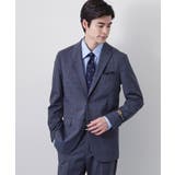 ブルー(293) | CARREMAN/キャリーマン ジャケット セットアップ可／洗濯機OK | THE SHOP TK