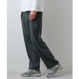 ブルー(093) | 【LINO FINE】リネンライク ワイドイージーパンツ | THE SHOP TK