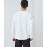 【1枚で手抜きに見えない】キーネック フェイクレイヤード長袖Tシャツ | THE SHOP TK | 詳細画像2 