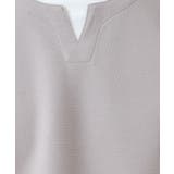 【1枚で手抜きに見えない】キーネック フェイクレイヤード長袖Tシャツ | THE SHOP TK | 詳細画像12 