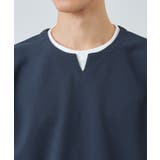 【1枚で手抜きに見えない】キーネック フェイクレイヤード長袖Tシャツ | THE SHOP TK | 詳細画像20 
