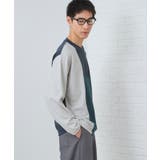 【ちょうどいいカジュアル】パネルブロッキング長袖Tシャツ | THE SHOP TK | 詳細画像5 
