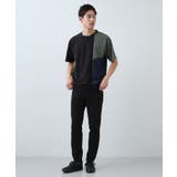 【一枚で着映える】パターンブロッキング 半袖Tシャツ 洗濯機OK | THE SHOP TK | 詳細画像7 