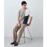 【一枚で着映える】パターンブロッキング 半袖Tシャツ 洗濯機OK | THE SHOP TK | 詳細画像11 