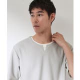 【一枚でコーディネートが完成！】レイヤード風 キーネック 半袖Tシャツ | THE SHOP TK | 詳細画像25 