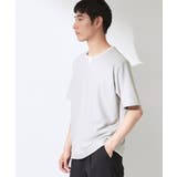 【一枚でコーディネートが完成！】レイヤード風 キーネック 半袖Tシャツ | THE SHOP TK | 詳細画像26 